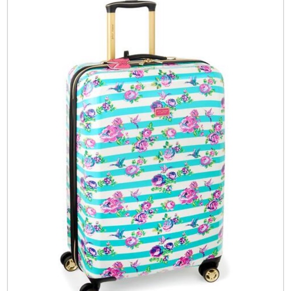betsey johnson suitcase
